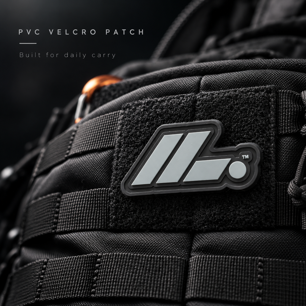 LIFT. PVC Rubber Velcro Patch