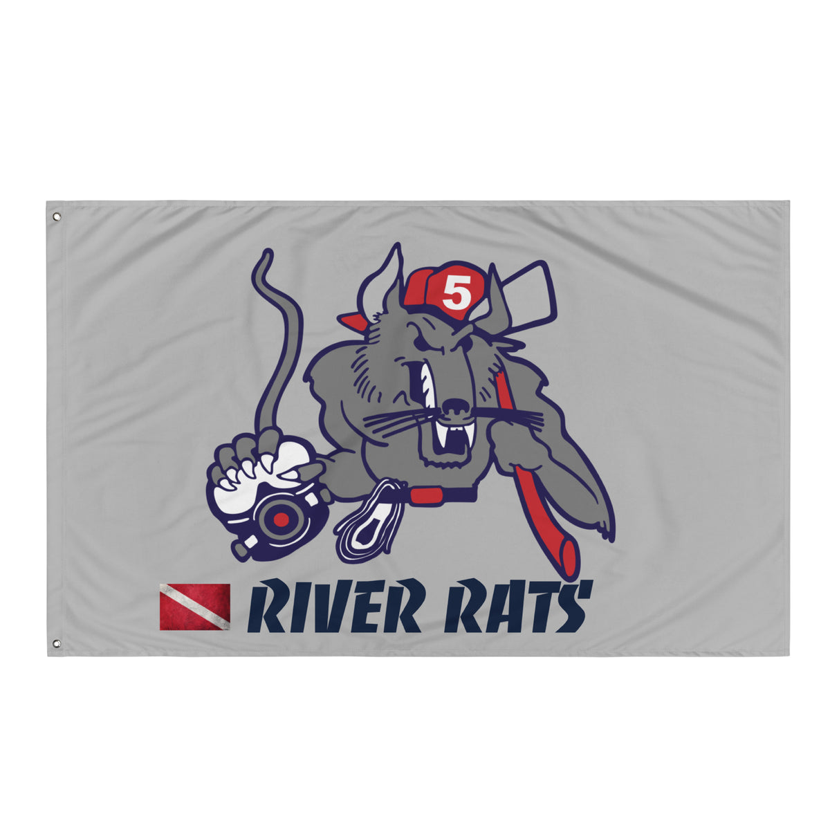 Official RIVER RATS FLAG