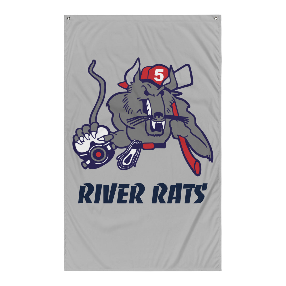 Official RIVER RATS FLAG