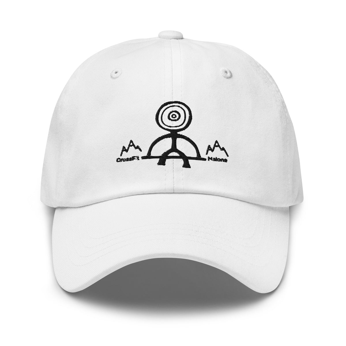 Official CrossFit Malone White Dad Hat