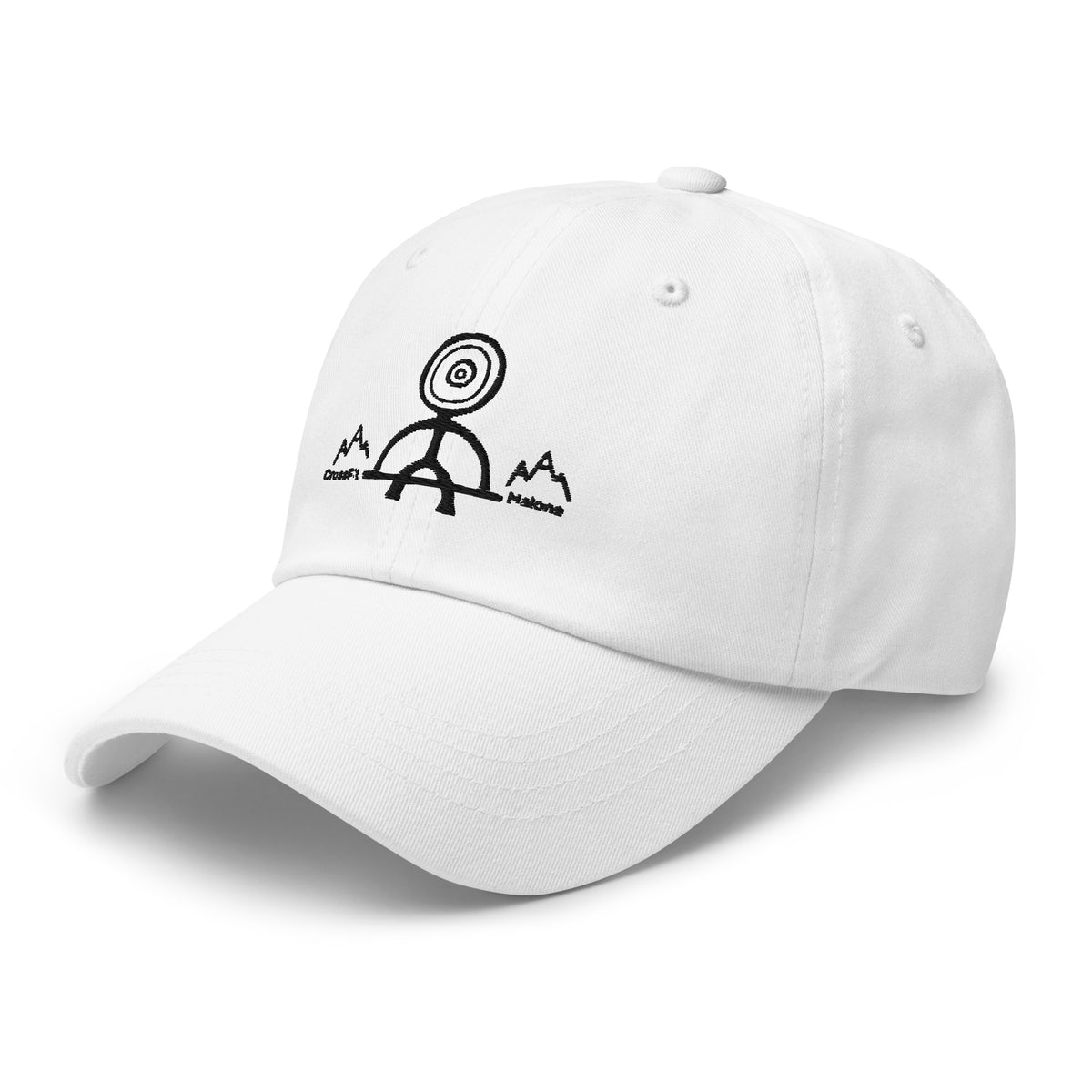 Official CrossFit Malone White Dad Hat