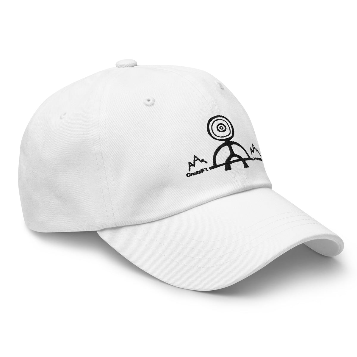 Official CrossFit Malone White Dad Hat