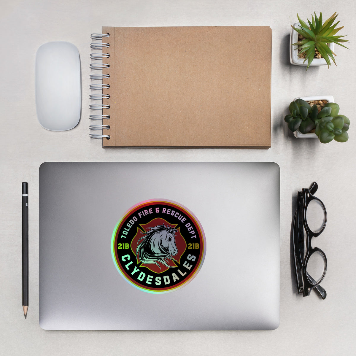 Clydesdales Holographic Decal