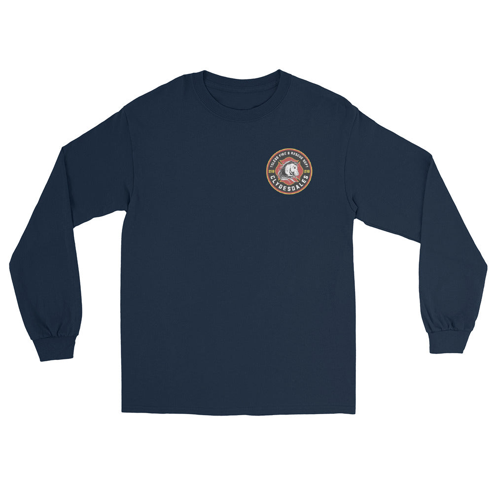 OFFICIAL CLYDESDALES Long Sleeve Tee (ENG21INE BACK)