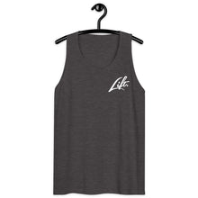 Load image into Gallery viewer, LIFT. Men’s PREMIUM Tank (White ink)