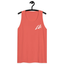 Load image into Gallery viewer, LIFT. Men’s PREMIUM Tank (White ink)