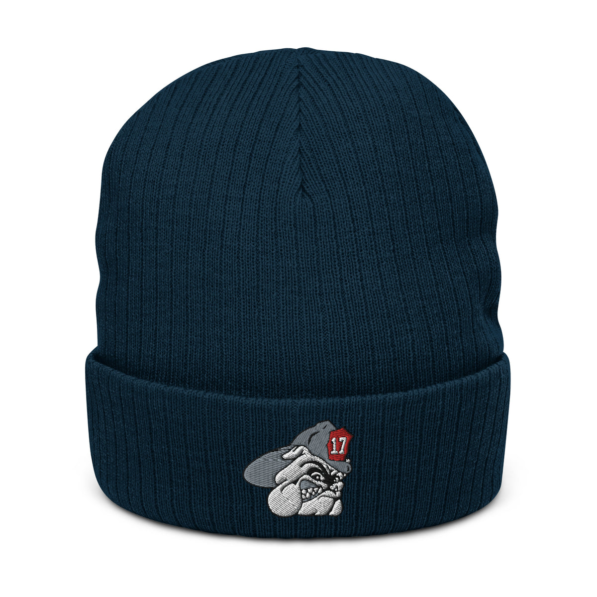Official 17'S CO Ribbed knit beanie