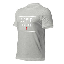 Load image into Gallery viewer, LIFT. NATION Tee ( White ink)