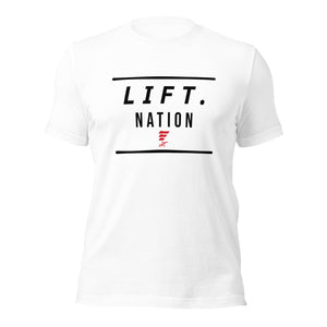 LIFT. NATION Tee (Black ink)