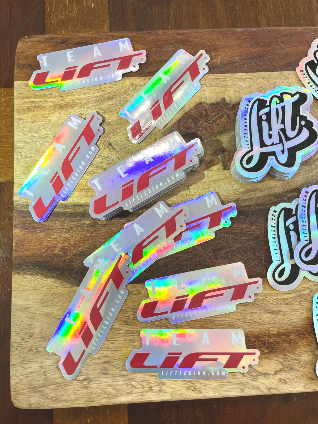 TEAM LIFT. Holographic Decal