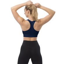 Load image into Gallery viewer, LIFT. Longline Sports Bra (Navy)
