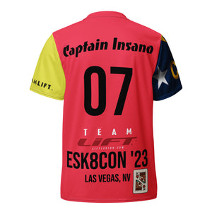 ESK8CON '23 jersey for Captain Insano