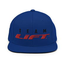Load image into Gallery viewer, LIFT. TEAM Snapback Hat