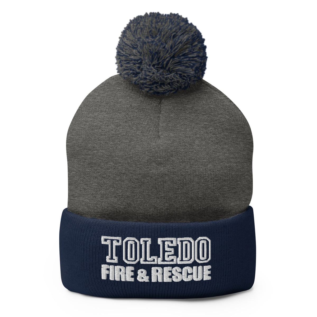 Toledo Fire & Rescue Department Pom-Pom Beanie
