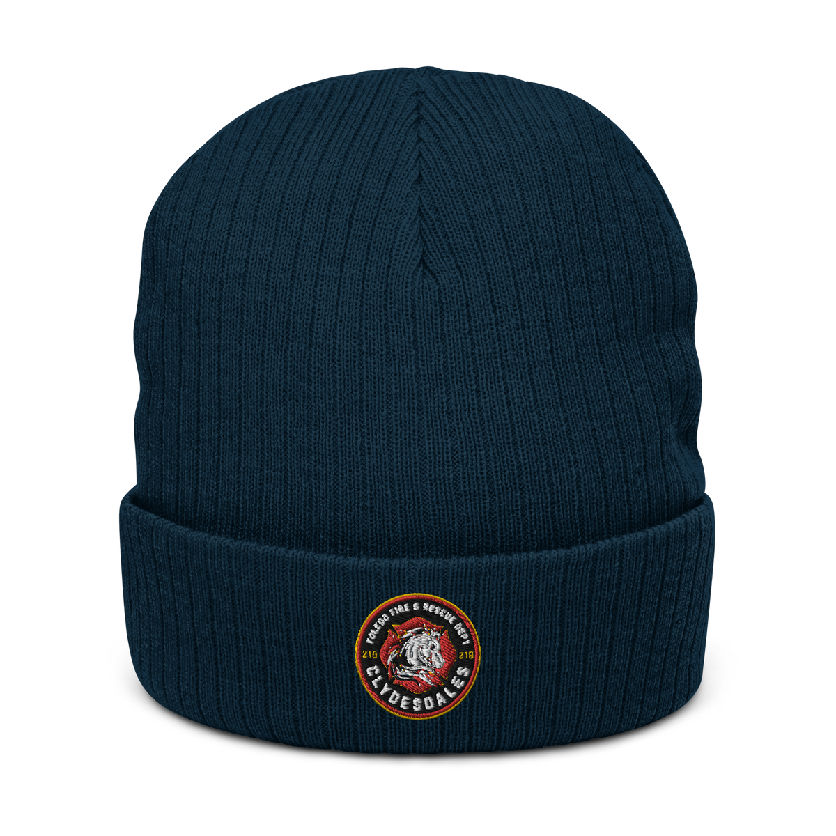 Clydesdales Ribbed knit beanie