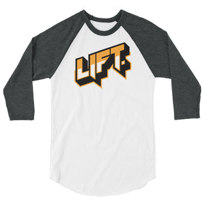 LIFT. 3/4 sleeve raglan BULL Logo shirt