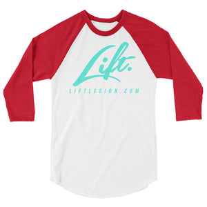 LIFT. 3/4 sleeve MIAMI (inspired) Logo shirt