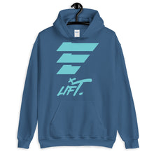 Load image into Gallery viewer, LIFT. MIAMI Hoodie (TIFF BLUE logo)