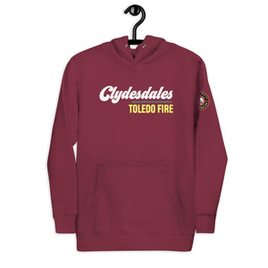 OFFICIAL CLYDESDALES LISCENSED APPAREL. (SEE DESCRIPTION)