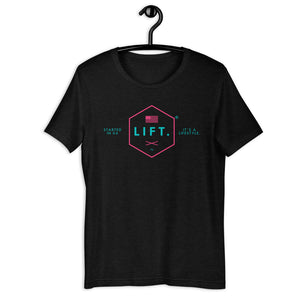 LIFT. Military Miami logo t-shirt