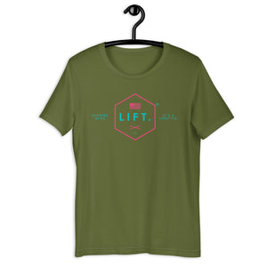 LIFT. Military Miami logo t-shirt